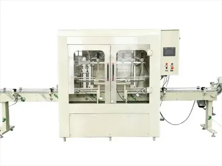 Llenadora con bomba automática