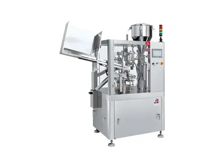 Llenadora y selladora de tubos automática