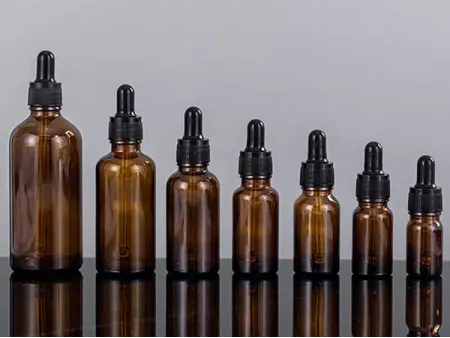 Botellas de vidrio para aceites esenciales