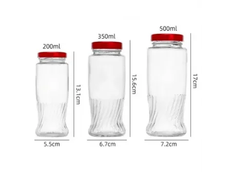 Frascos de vidrio para almacenar alimentos