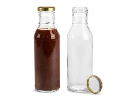 Botellas de vidrio para salsas