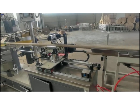Máquina para hacer tubos de cartón KS60 -2 cabezales