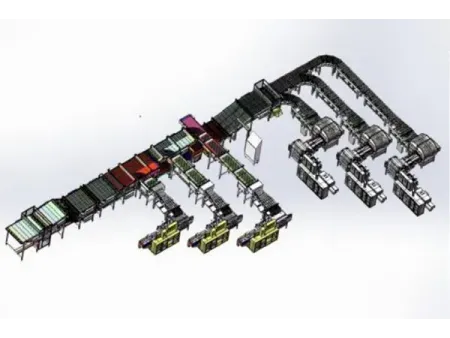 Sistema automático de envasado de galletas