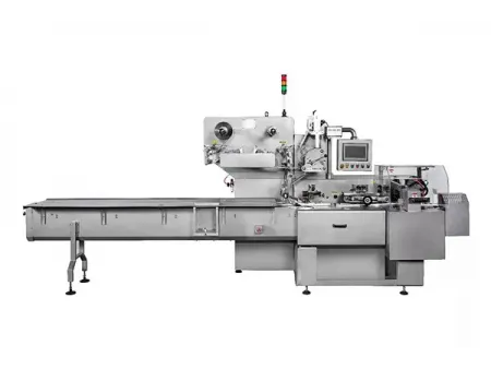 Envasadora horizontal flow pack con sellado recíproco SF-EH