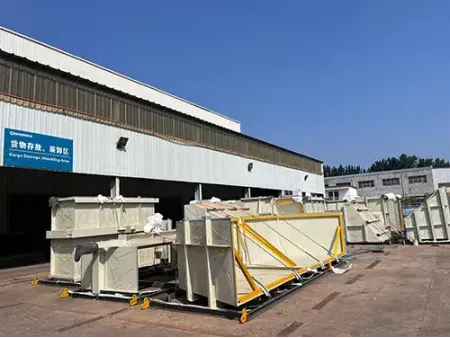 Estructuras de chapa de acero y carcasas para equipos