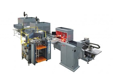 Máquina automática para fabricar caja rígida de posición visual, SJ420Y/SJ420YS