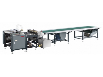 Máquina encoladora de papel semiautomática