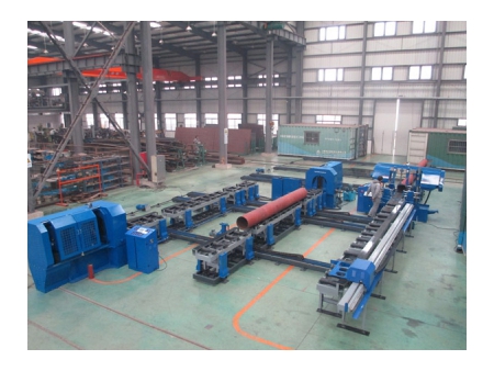 Cadena de producción para la fabricación de tuberías (tipo control numérico)