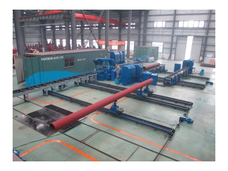 Cadena de producción para la fabricación de tuberías (tipo control numérico)