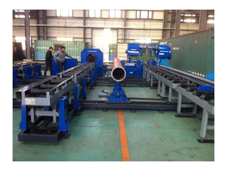 Cadena de producción para la fabricación de tuberías (tipo control numérico)