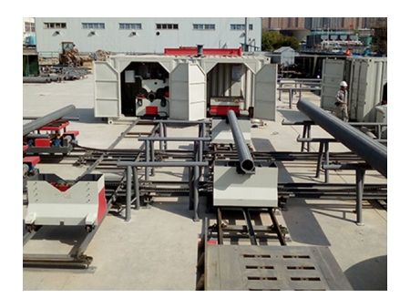 Estación de trabajo de montaje mecánico de tuberías