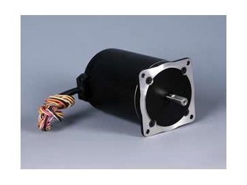 Motor circular paso a paso híbrido de 2 fases con un tamaño de 86mm, un ángulo de paso de 1.8° y una gran fuerza de torsión