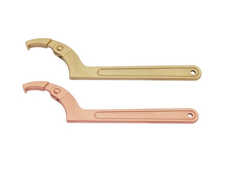 Llave de gancho ajustable antichispas 173B