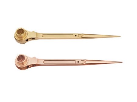 Llave de estrella con matraca antichispas 180A