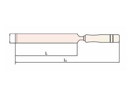 Raspador plano antichispas 206