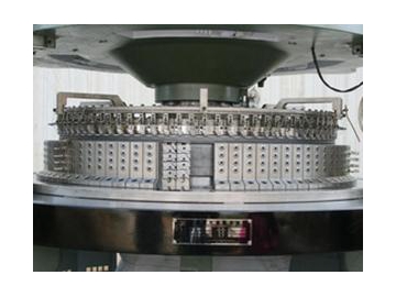 Máquina de tejido de punto elástico