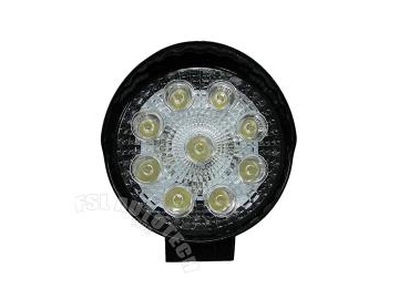 Lámpara LED circular para todoterreno 27W 5