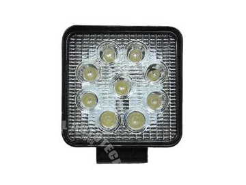 Lámpara LED cuadrada para todoterreno 24W