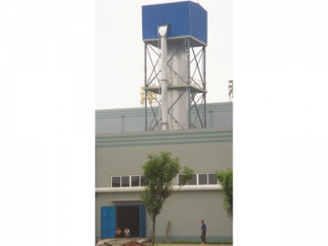 Máquina secadora granuladora por pulverización
