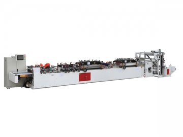 Máquina multifuncional de alto rendimiento para fabricar bolsas laminadas con sellado en cuatro lados