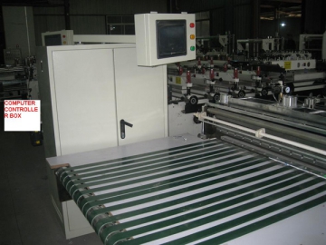 Máquina multifuncional de alto rendimiento para fabricar bolsas de una sola lámina y fondo plegado