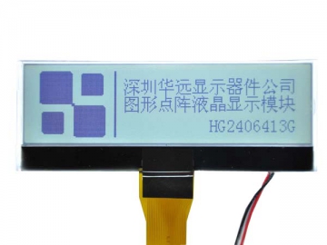 Módulo LCD gráfico COG de 240x64 puntos