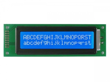 Módulo LCD de 20x2 con caracteres