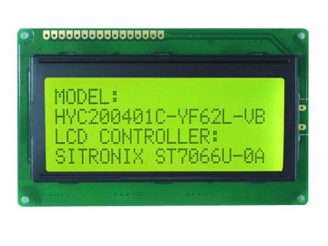 Módulo LCD de 20x4 con caracteres