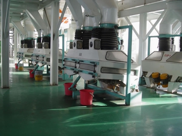 Línea para producción de harina de soja de baja temperatura