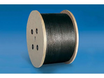 Cable de acero antigiratorio