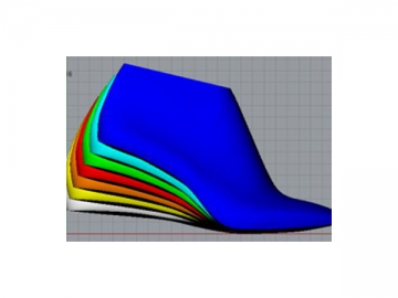 Software de diseño para hormas de zapatos