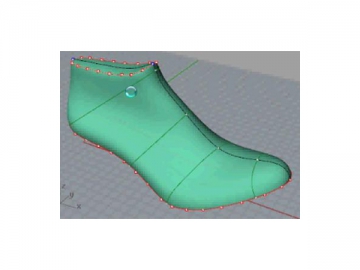 Software de diseño para hormas de zapatos
