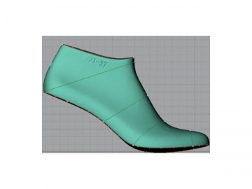 Software de diseño para hormas de zapatos
