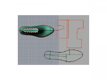 Software de diseño para hormas de zapatos