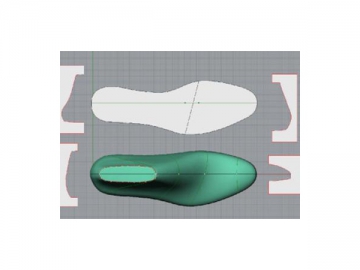 Software de diseño para hormas de zapatos